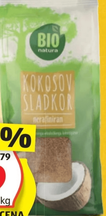 Bio kokosov sladkor 500 g Bio Natura - Akcija v trgovini Hofer