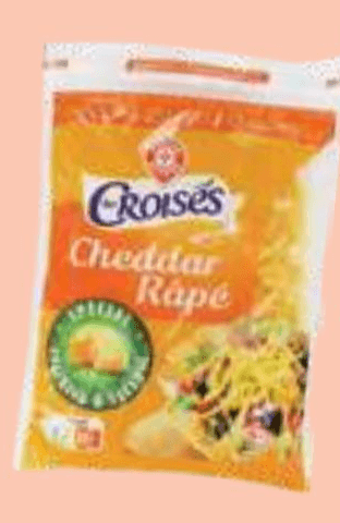 Ribani sir Cheddar 200 g Croisés - Akcija v trgovini E.Leclerc