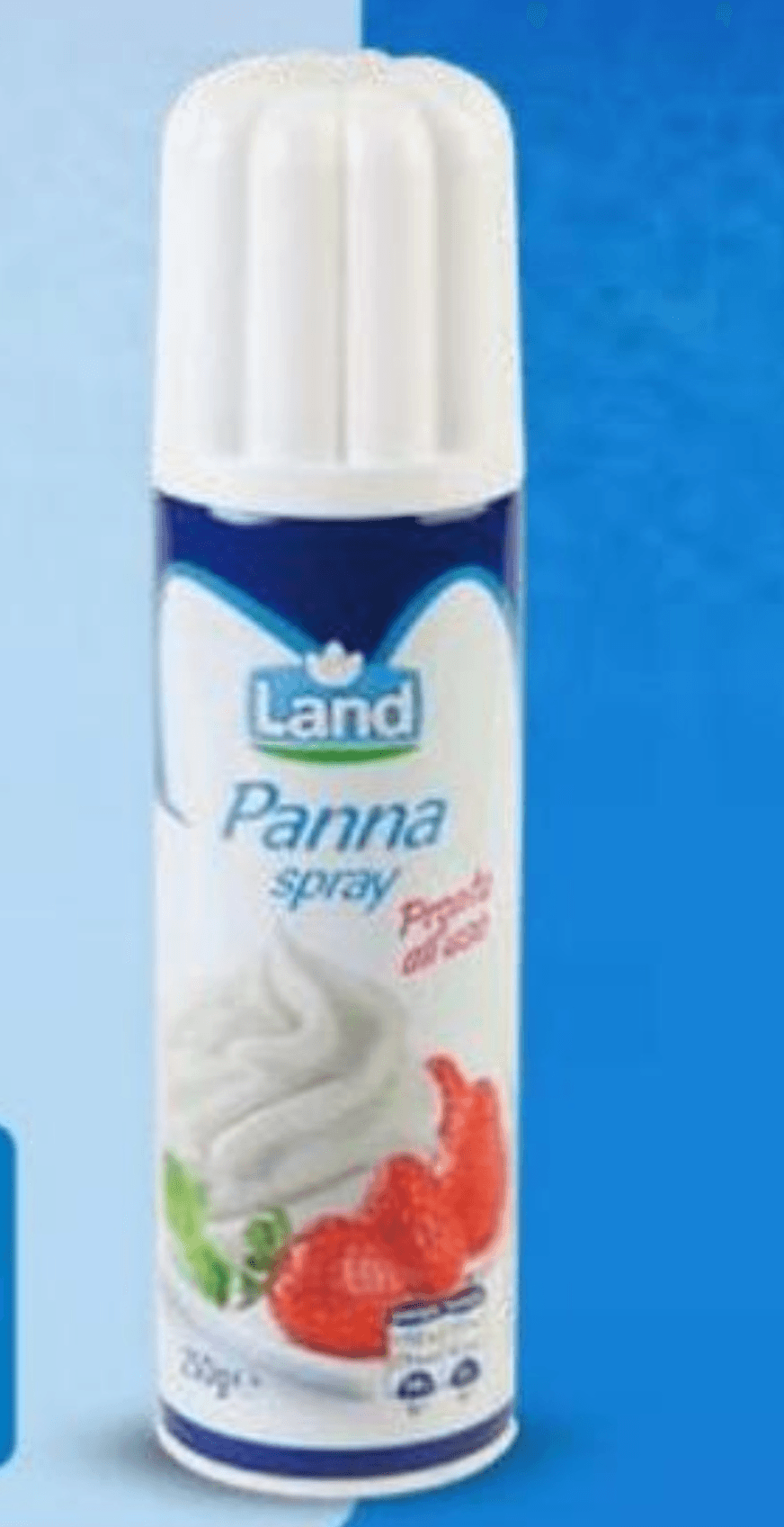 Land Smetana v spreju 250 g - Akcija v trgovini Eurospin