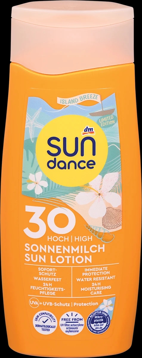 sundance mleko za zaščito pred soncem, ZF30 200 ml - Akcija v trgovini Dm
