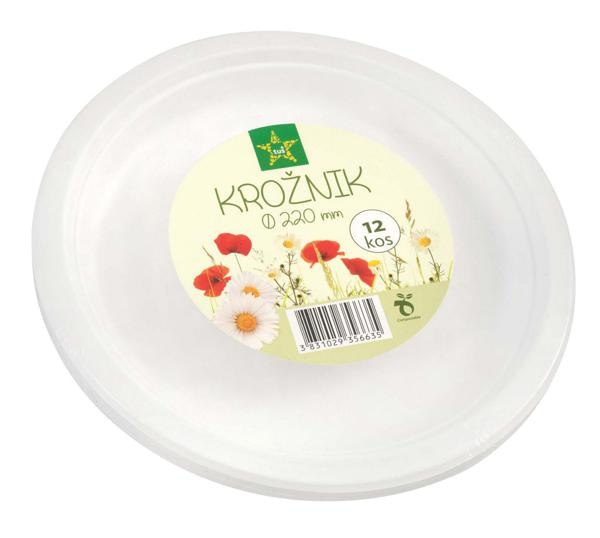 Bio krožniki 12/1 - Akcija v trgovini Jager