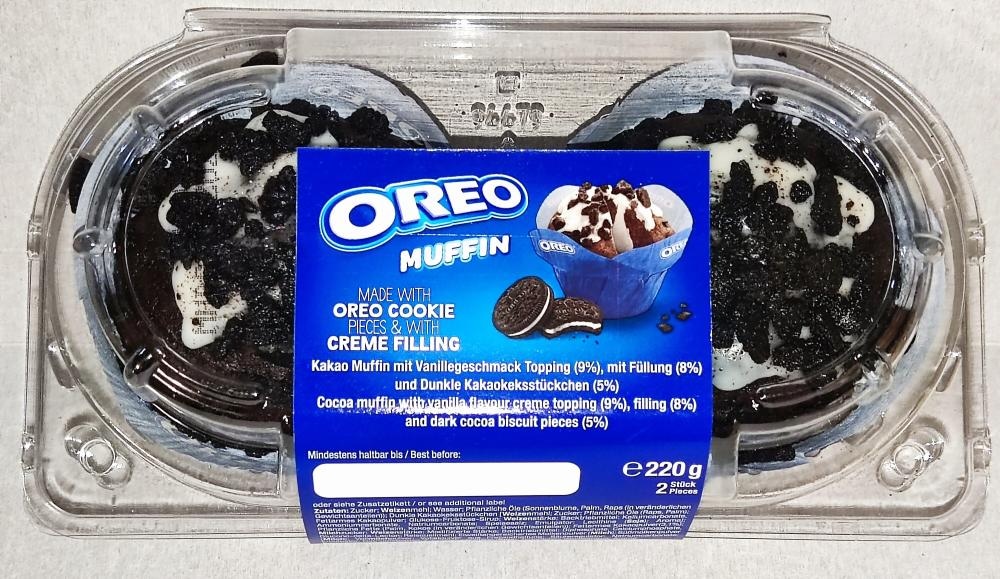 Oreo muffin 2 x 110 g - Akcija v trgovini Lidl