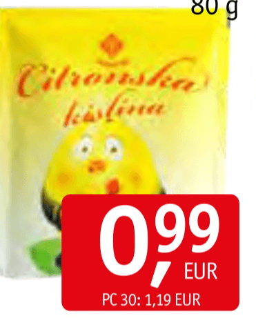 Citronska kislina 80 g - Akcija v trgovini Jager