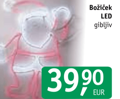 Božiček LED - Akcija v trgovini Jager