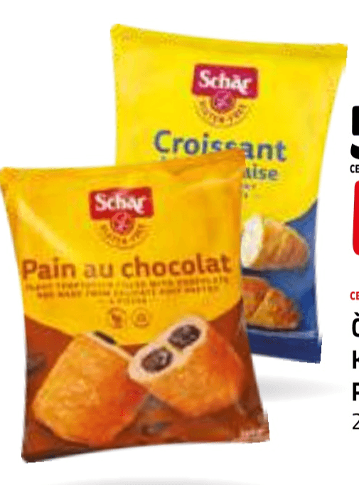 ČOKOLADNI KRUHKI ALI ROGLJIČKI Schär 260 g - Akcija v trgovini E.Leclerc