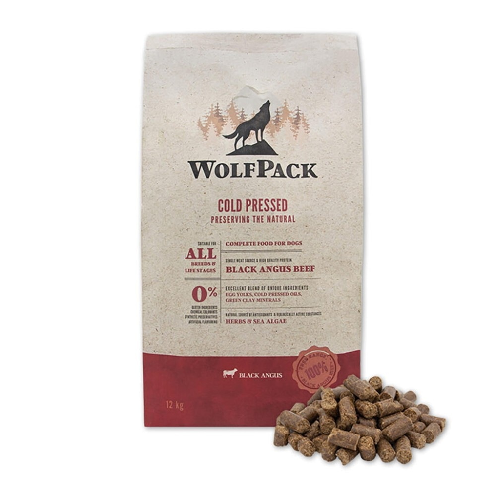 Hladno stiskana hrana za pse WolfPack 12kg - Akcija v trgovini Mr. Pet
