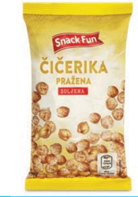 Snack Fun čičerika 80 g Akcija v trgovini Hofer