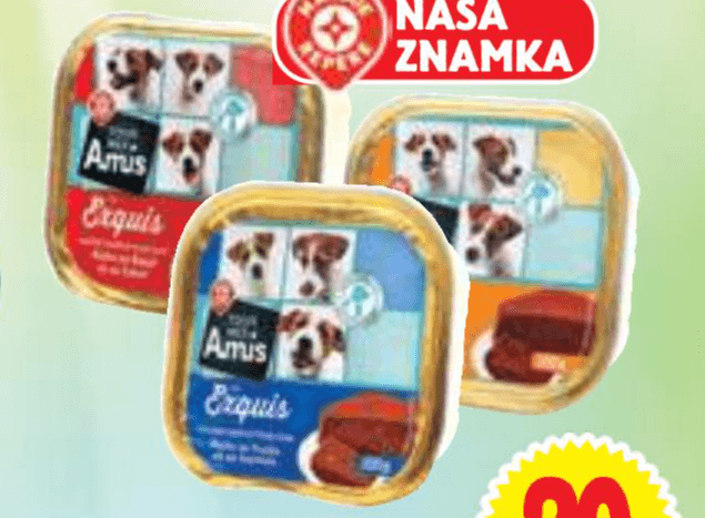 Tous Mes Amis TERINA ZA PSE 300 g - Akcija v trgovini E.Leclerc