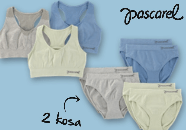 ŠPORTNI TOP ALI SPODNJE HLAČE Pascarel 2 kosa - Akcija v trgovini Spar