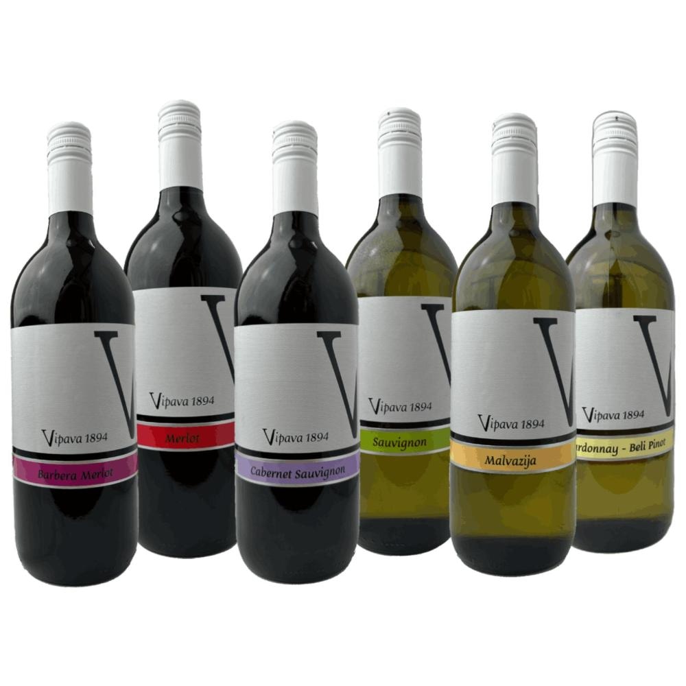 Malvazija ali Cabernet Sauvignon 1 l Vipava 1894 - Akcija v trgovini Mercator