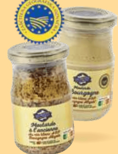 Dijonska gorčica iz Burgundije 200 g Naša Znamka - Akcija v trgovini E.Leclerc