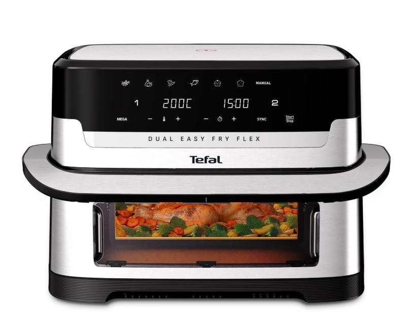 Tefal zračni cvrtnik XXL Dual Easy Fry Akcija u trgovini Spar