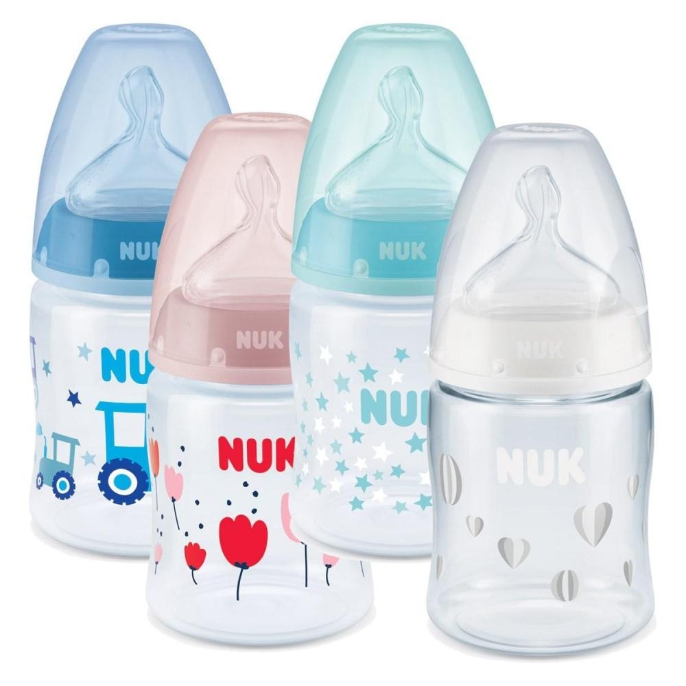 Steklenička FC+ s temperaturnim indikatorjem 150 ml NUK - Akcija v trgovini E.Leclerc