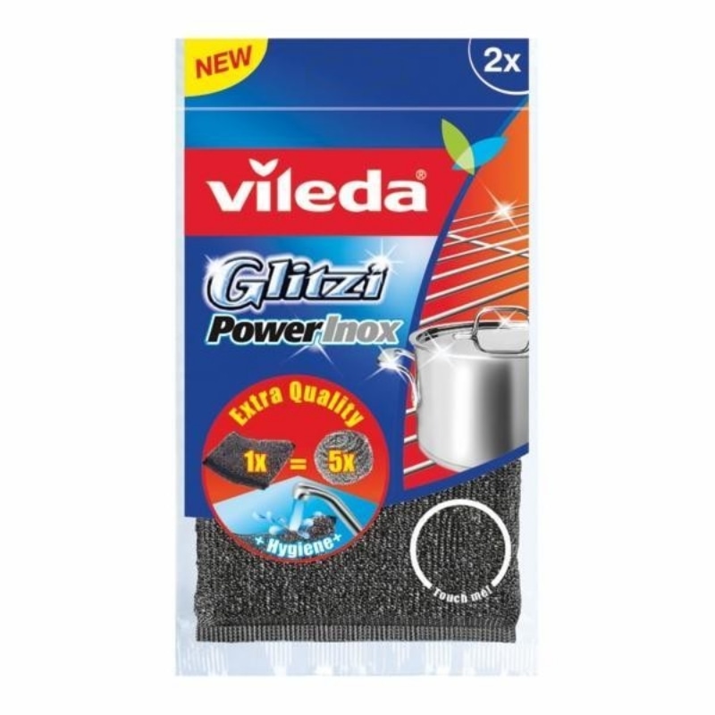 Vileda Glitzi Inox Power 2/1 - Akcija v trgovini Mercator