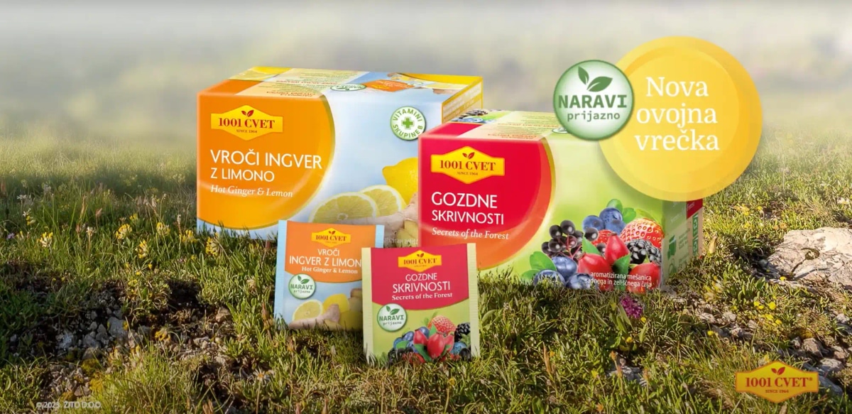 Čaj 1001 Cvet sadni - Akcija v trgovini Spar