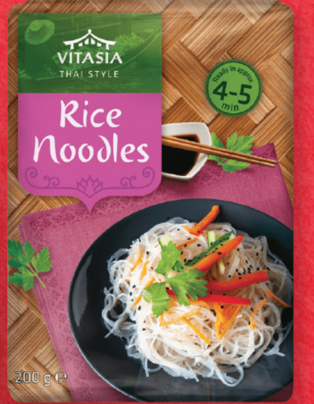 Vitasia Riževi rezanci 200 g - Akcija v trgovini Lidl