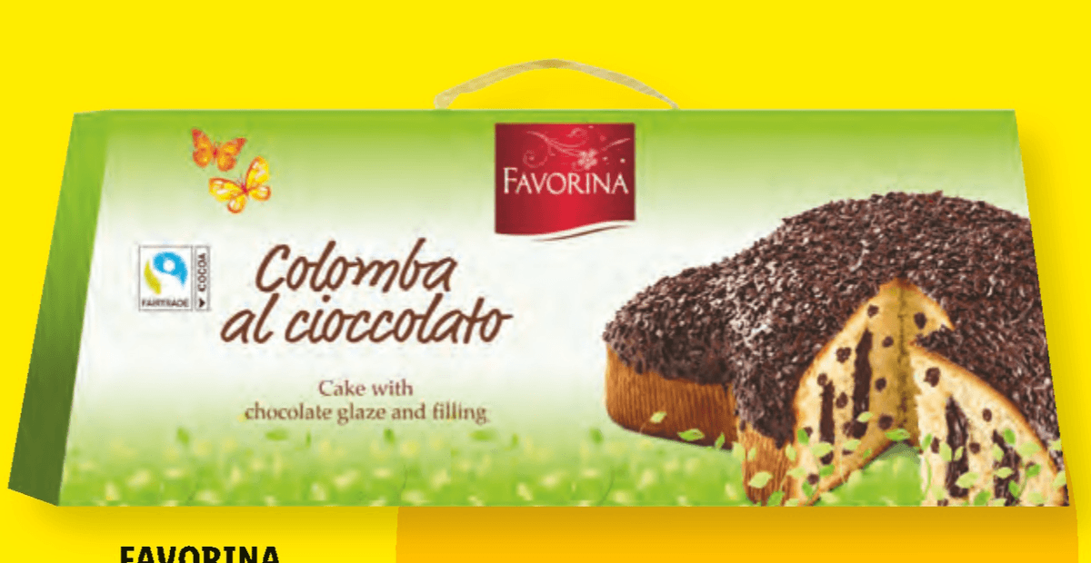 Favorina Velikonočni kolač "Colomba" 750 g - Akcija v trgovini Lidl