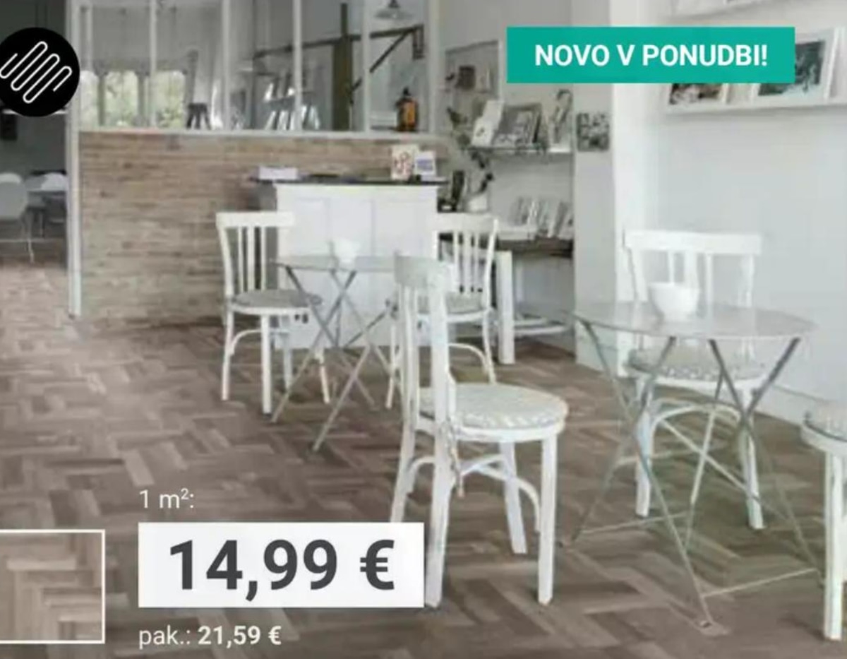 Keramične ploščice LIVING 1,44 m² - Akcija v trgovini Pevex