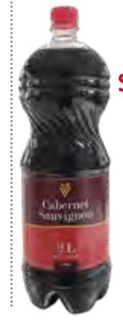 Vino Cabernet Sauvignon 2 L - Akcija v trgovini Jager