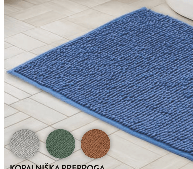 Kopalniška preproga - Akcija v trgovini Spar