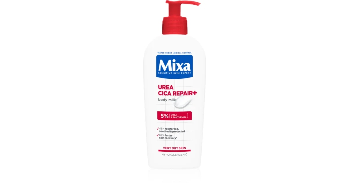 Mixa Urea Cica Repair+ mleko za izrazito suho kožo 400 ml - Akcija v trgovini Dm