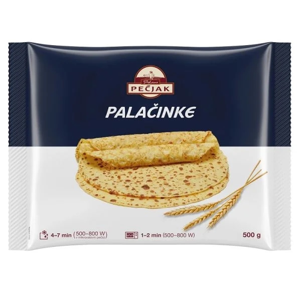 Palačinke Pekarna Pečjak 500g - Akcija v trgovini Mercator
