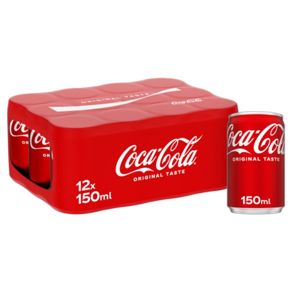 Pijača Coca cola original 12 x 150 ml Coca-Cola - Akcija v trgovini Mercator