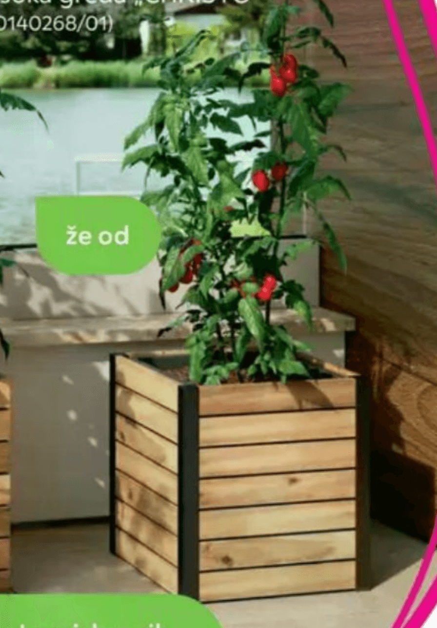 Visoka greda „CHRISTO" - Akcija v trgovini Mömax