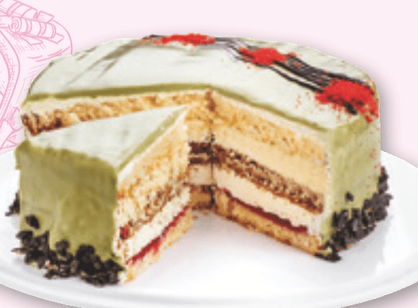 Torta Pistacija-malina 1 kg Edo Slad - Akcija v trgovini Spar