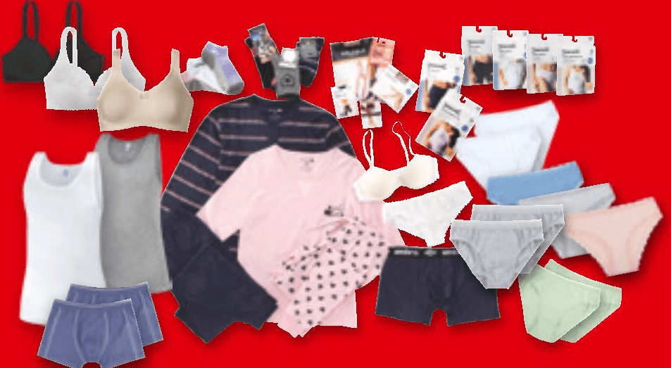 Spodnje perilo, pižame in nogavice - Akcija v trgovini Spar