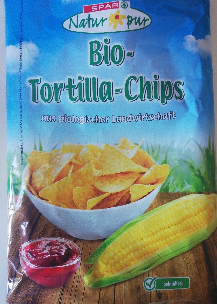 Natur pur bio tortilja čips 125 g Akcija v trgovini Spar