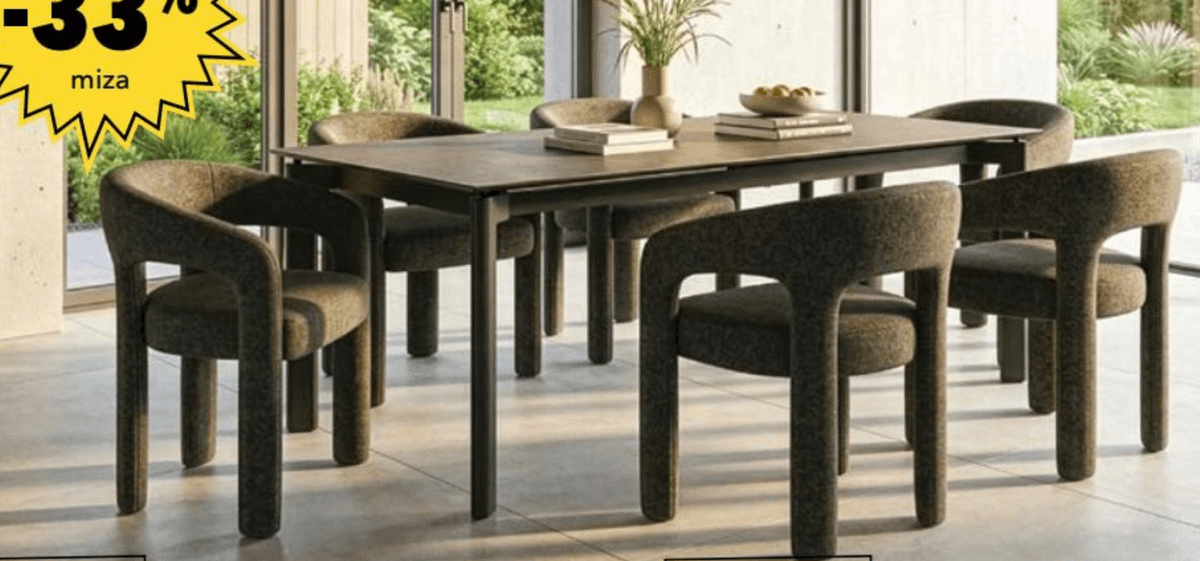 Stol COLE - Akcija v trgovini Harvey Norman