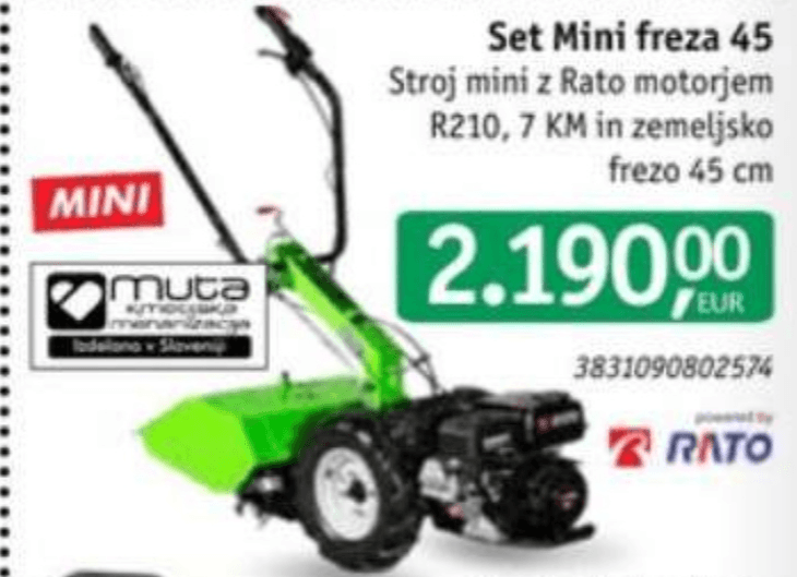 Set Mini freza 45 - Akcija v trgovini Jager