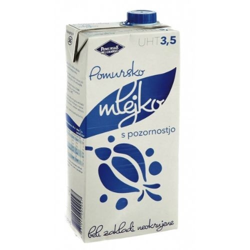 Trajno mleko 6x1l Pomurske Mlekarne Akcija u trgovini Spar