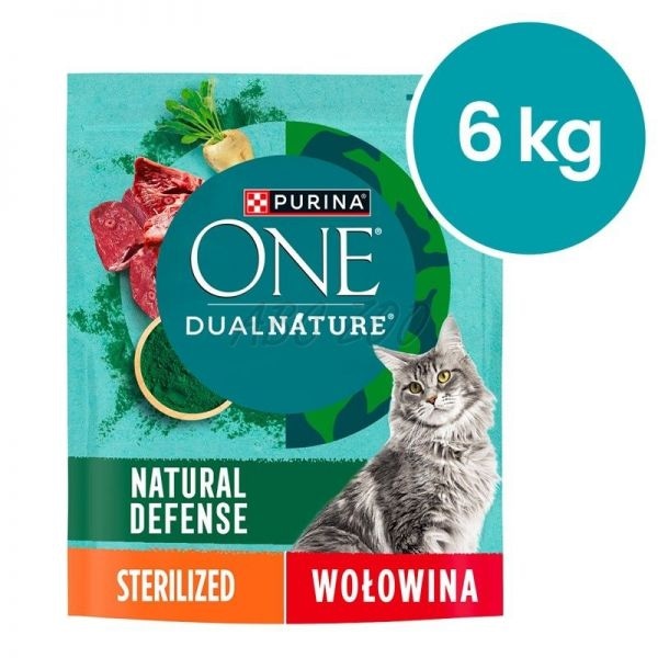 Briketi za mačke One Dual Nature Purina 750 g PURINA ONE - Akcija v trgovini E.Leclerc