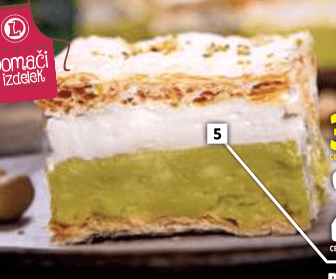 Pistacijeva rezina - Akcija v trgovini E.Leclerc