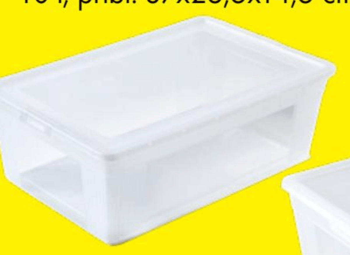 Škatla za shranjevanje 10 l - Akcija v trgovini Tedi