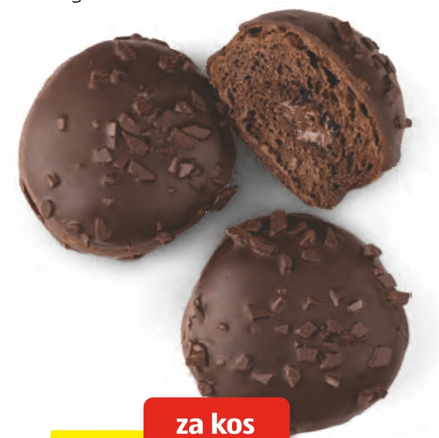 Čokoladni krof 75 g - Akcija v trgovini Hofer