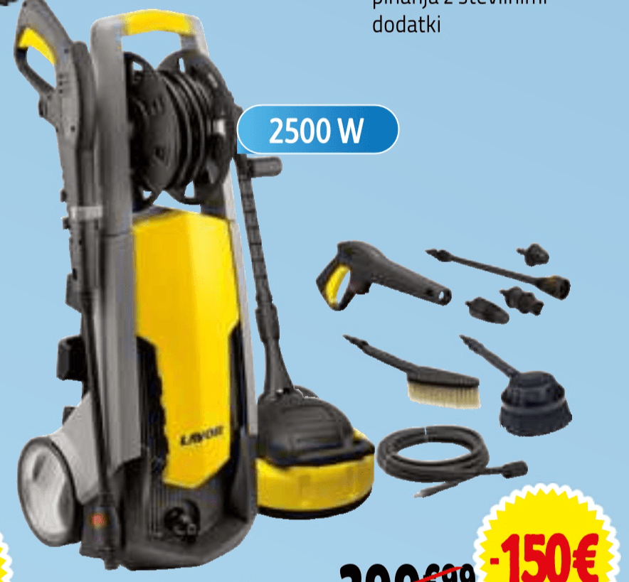 Lavor Visokotlačni čistilec Predator 160 - Akcija v trgovini E.Leclerc