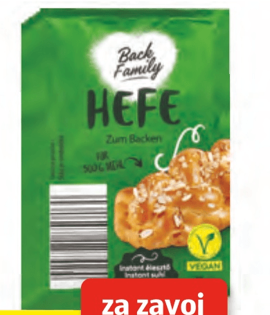 Back Family Suhi kvas 6x7g - Akcija v trgovini Hofer