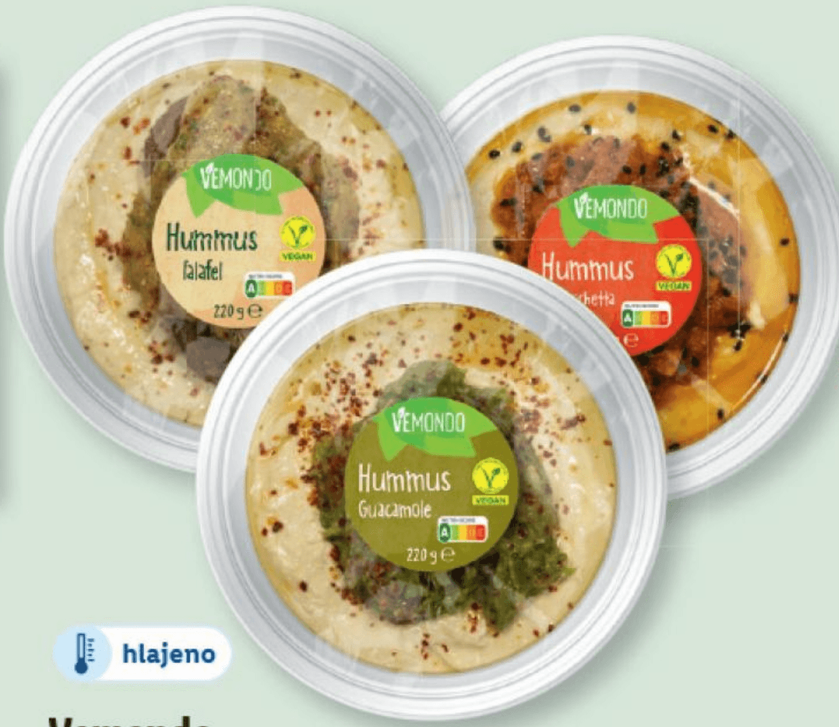 Vemondo Humus 220 g - Akcija v trgovini Lidl