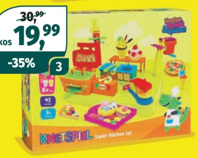 KNETSPIEL Super Kuhinjski Set - Akcija v trgovini Mueller