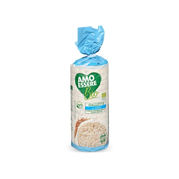 BIO RIŽEVI VAFLJI 150 g AMO ESSERE - Akcija v trgovini Eurospin