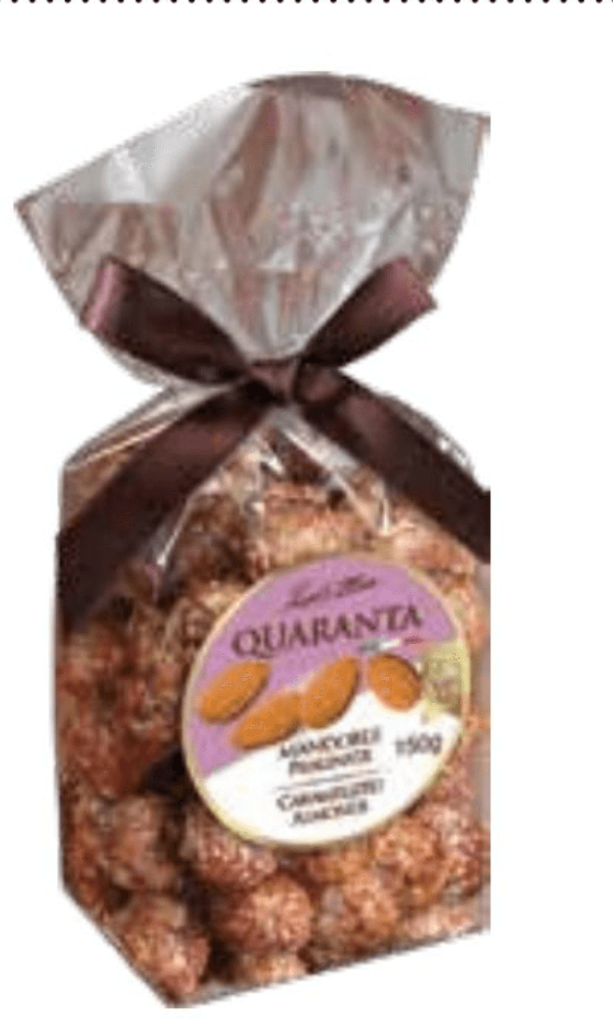 Karamelizirani mandlji Quaranta 150 g - Akcija v trgovini Tuš
