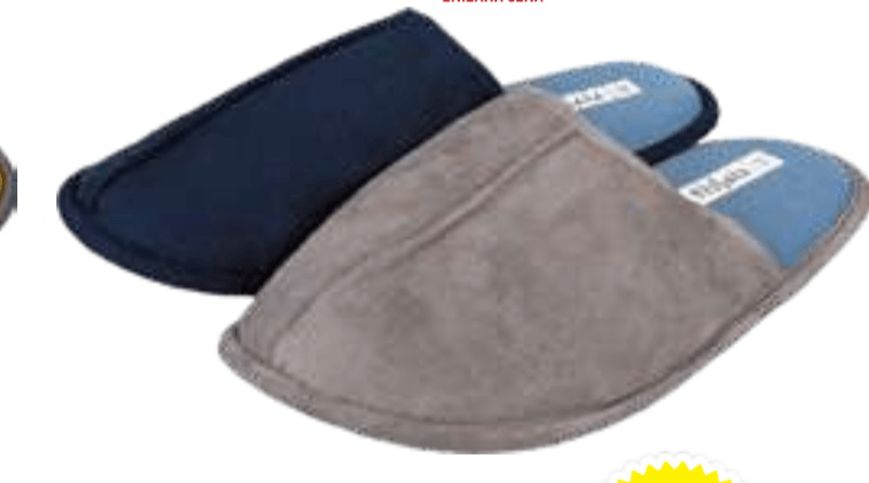 Moški copati - Akcija v trgovini E.Leclerc