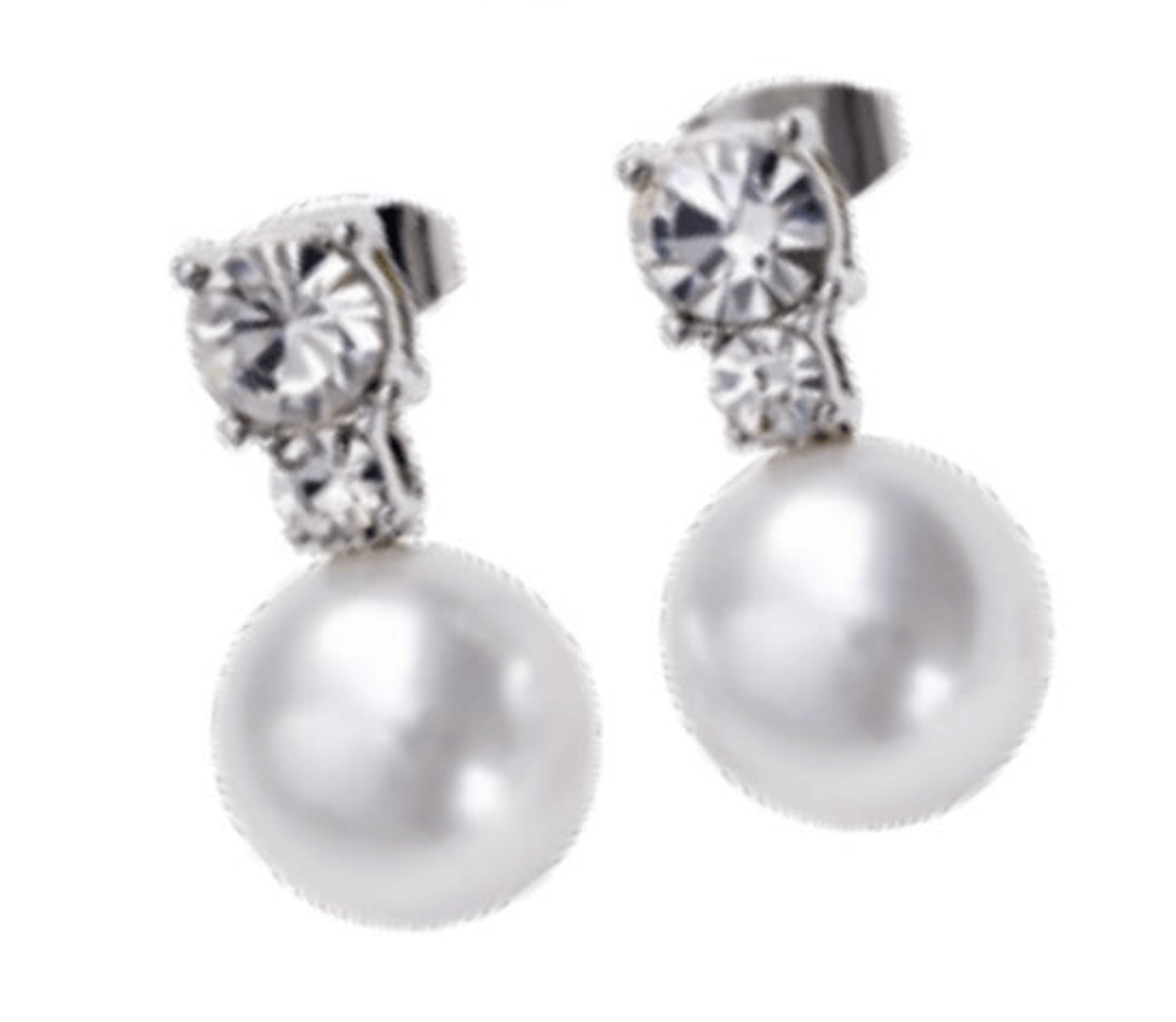 Winter's Embrace Pearl set nakita obesek: 1,4 x 2,8 cm, ogrlica: 50 cm (podaljšek: 6 cm), uhani: 1,2 x 2,2 cm - Akcija v trgovini Oriflame