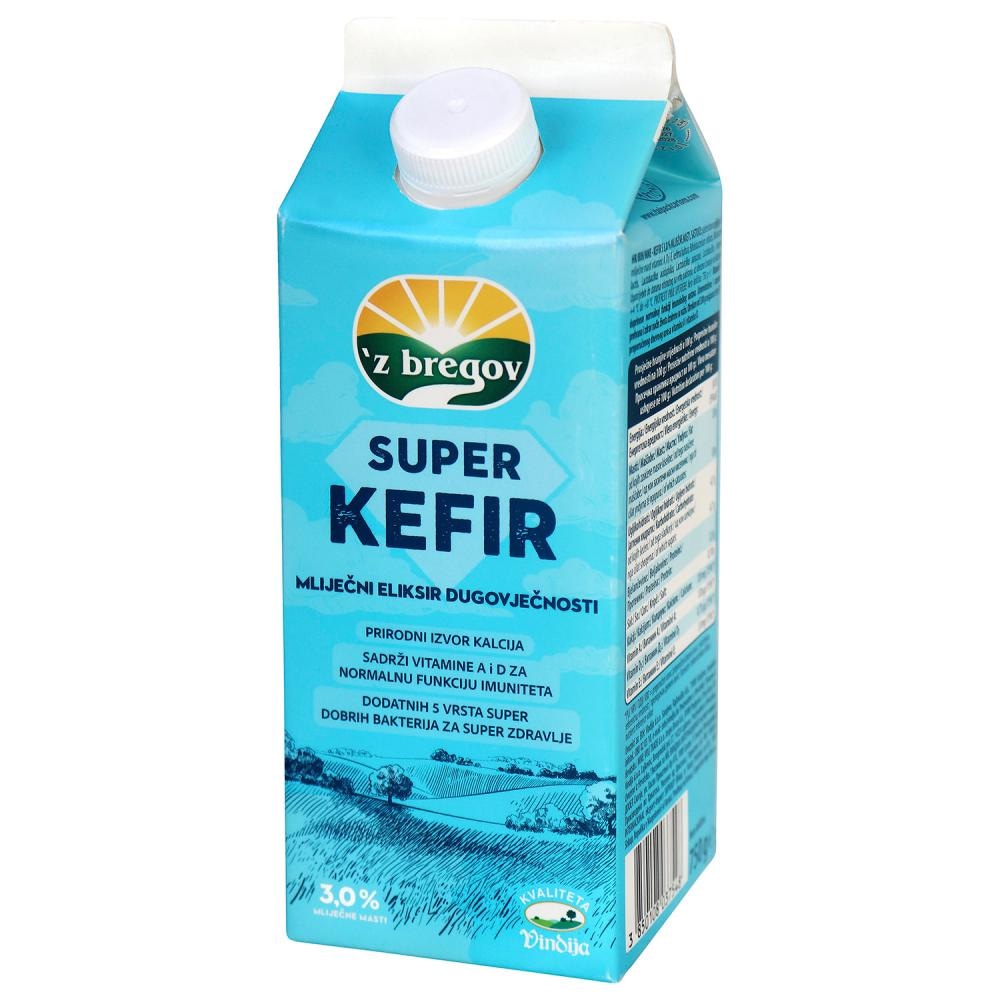 z bregov Super Kefir - Akcija v trgovini Mercator