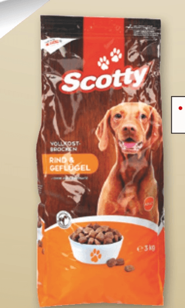 Scotty Briketi za psa 3 kg - Akcija v trgovini Spar