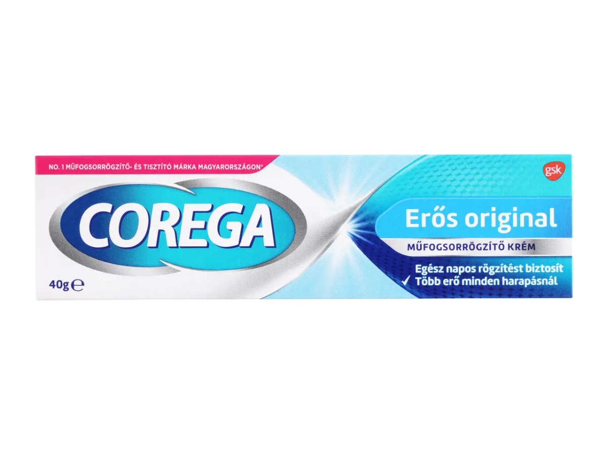 Corega Pričvrstitvena krema za zobno protezo 40 g - Akcija v trgovini Lidl