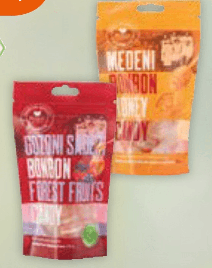 Perger bonboni - Akcija v trgovini Mueller